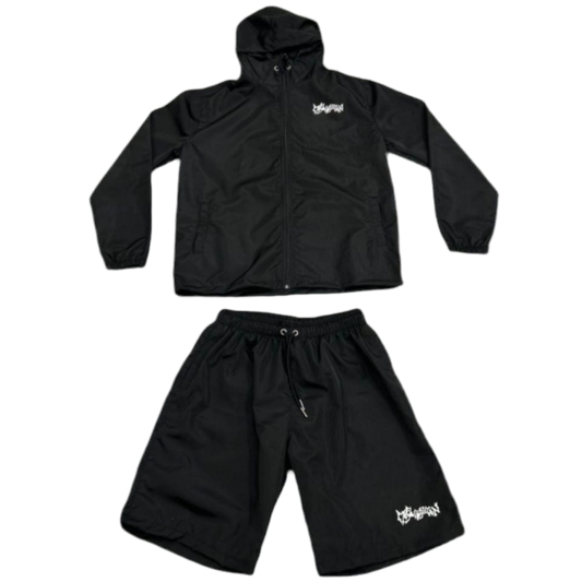 BLACK WINDBREAKER